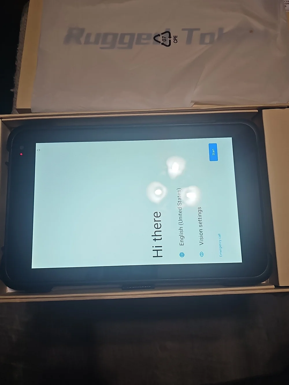 Rugged Tablet Scanner IRT01P Android 14 Industrial Tablet Equip w/ Zebra SE4 NEW